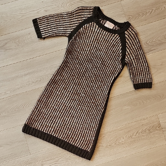 Romeo & Juliet Couture Retro Chunky Knit Sweater Dress, Small - Picture 2 of 16